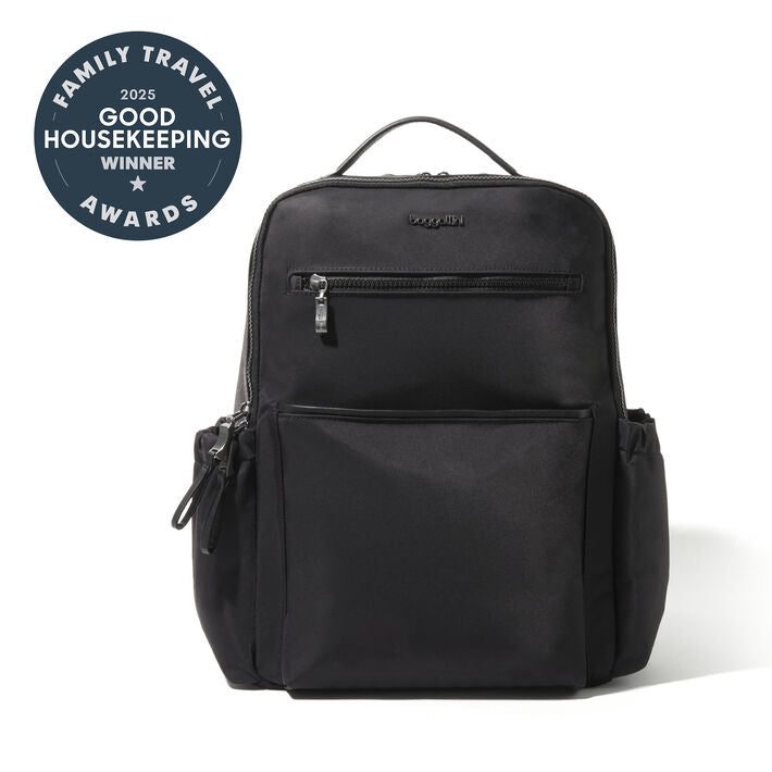 Tribeca Expandable Laptop Backpack,Black