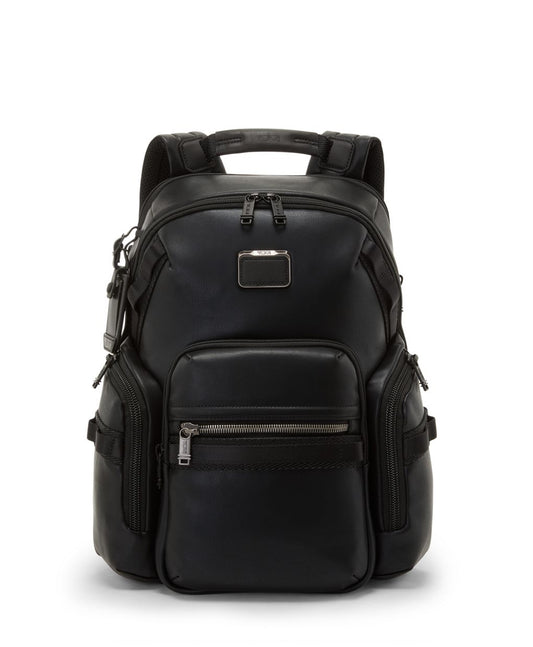 Tumi Alpha Bravo Navigation Backpack Leather